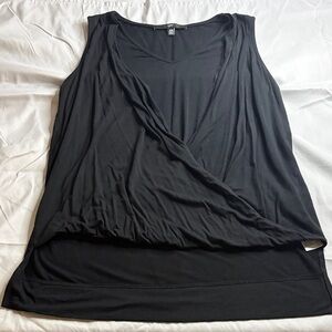 The UP! Women's Asymmetric Crossover Sleeveless Top (Style 30336